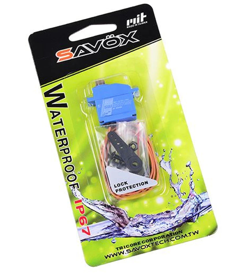 Savox Part #SW-0267MG Micro Waterproof Standard Digital Servo 0.135 / 83.3oz @ 6V for Traxxas