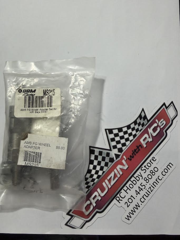 DDM Racing Part #MS215 AMS FG Wheel Adapter Set for HPI Baja 5B/5T