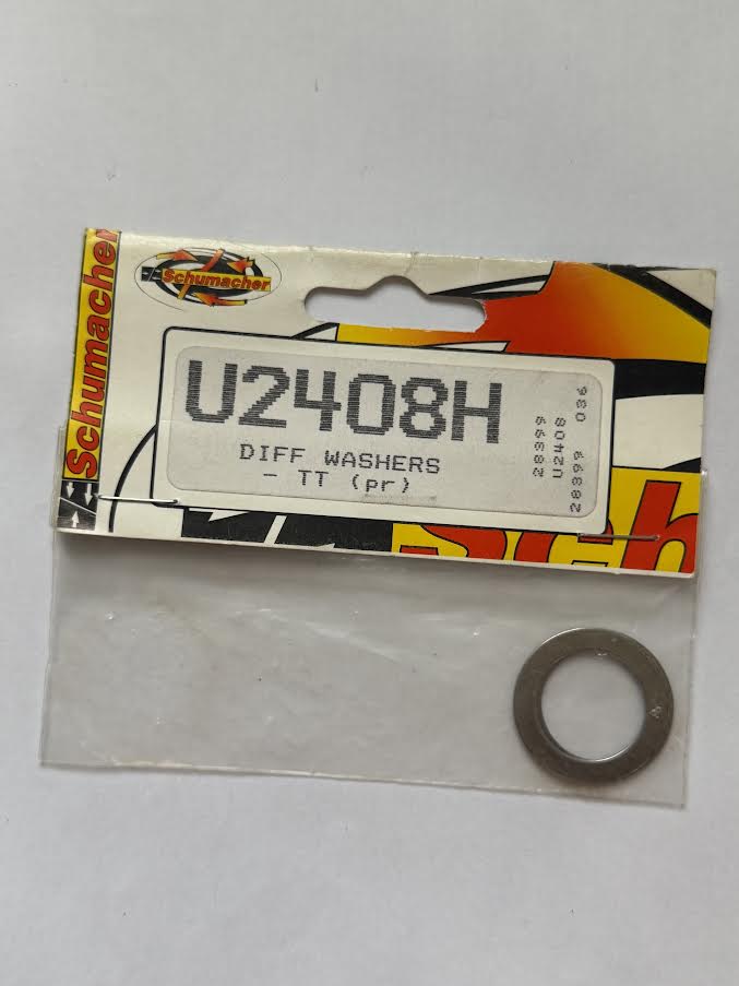 Schumacher Part #SCHU2408H Diff Washers (pair) - TT