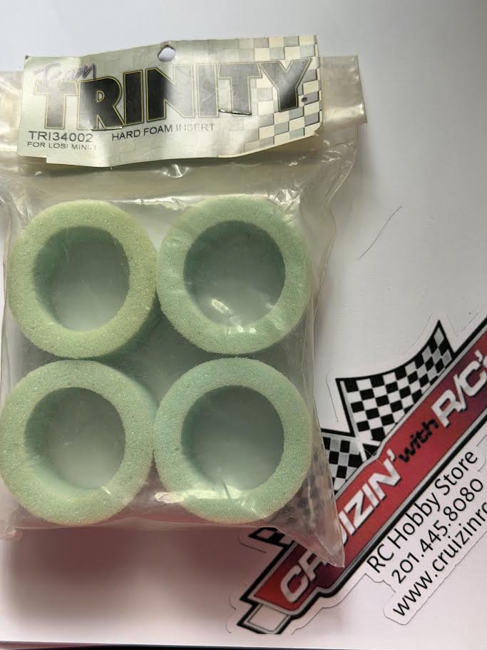 Trinity Part #TRI34002 Losi Mini-T Foam Tire Inserts, Hard (4)