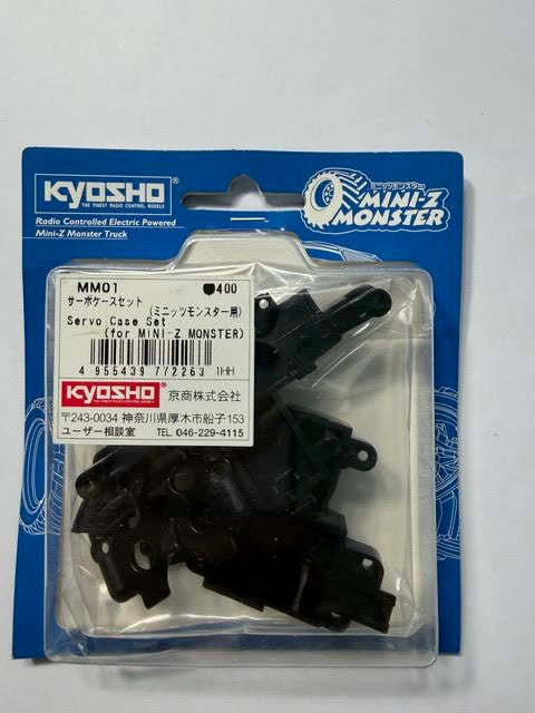 Kyosho Part #MM01 Servo Case Set for Mini-Z Monster