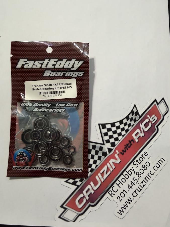 Fast Eddy Bearing Part #TFE1165 Traxxas Slash 4x4 Ultimate Sealed Bearing Kit
