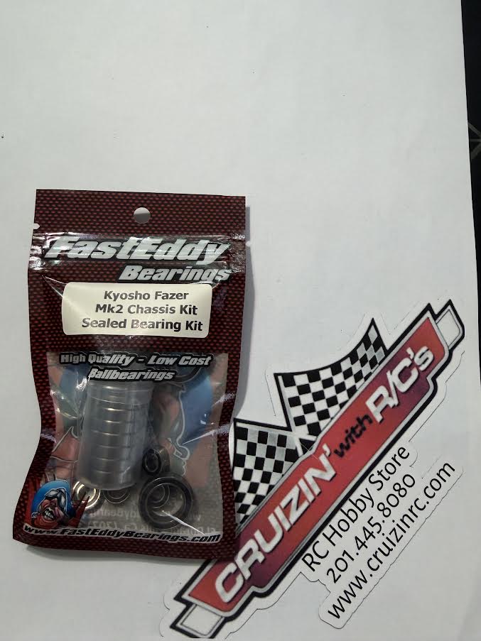 Fast Eddy Bearing Part #TFE6476 Kyosho Fazer Mk2 Chassis Kit Sealed Bearing Kit