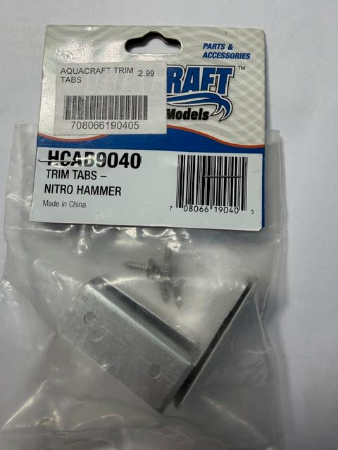 AquaCraft Part #AQUB9040 Trim Tabs Nitro Hammer