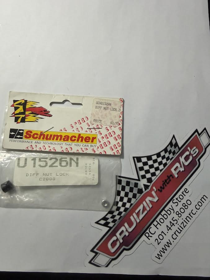 Schumacher Part #U1526N Diff Nut Lock C2000