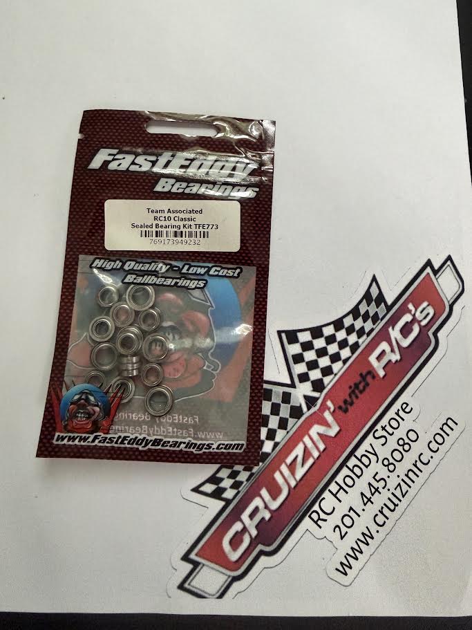 Fast Eddy Bearing Part #TFE773 Team Associated RC10 Sealed Classic Bearing Kit