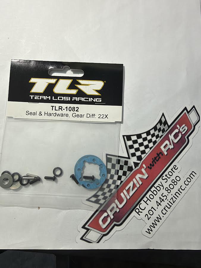 Team Losi Part #TLR-1082 Seal & Hardware, Ger Differential: 22X