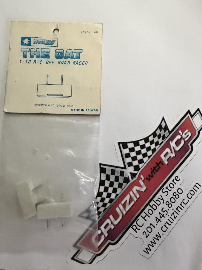 Traxxas Part #TRA1232 Resistors .5 (2pcs) VINTAGE