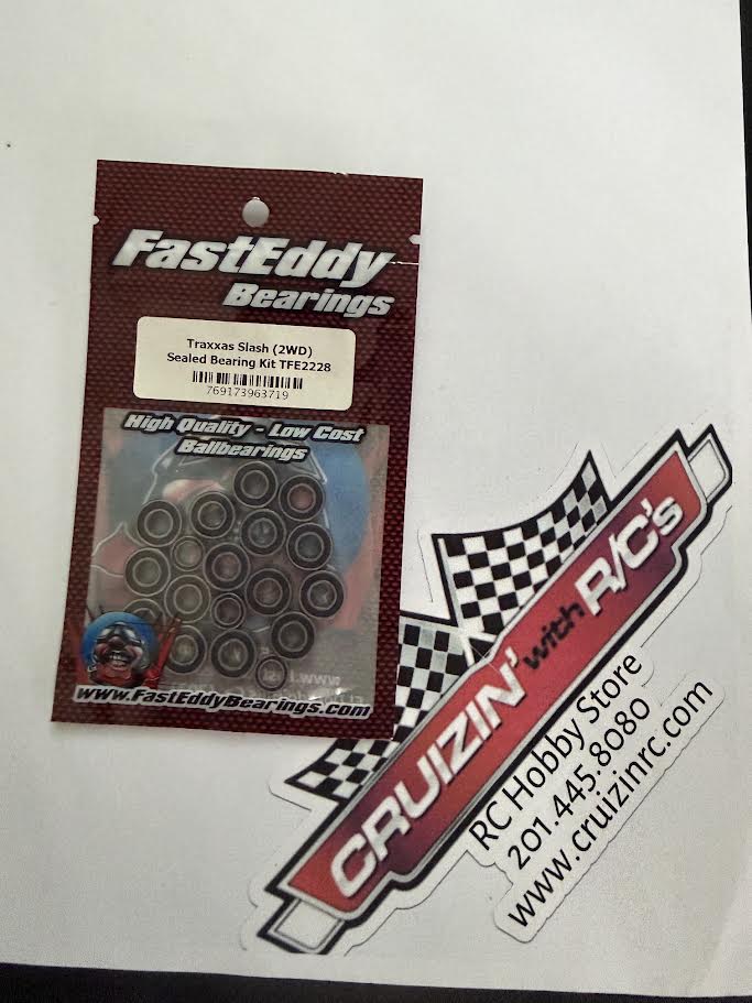 Fast Eddy Bearing Part #TFE2228 Traxxas Slash 2WD Sealed Bearing Kit