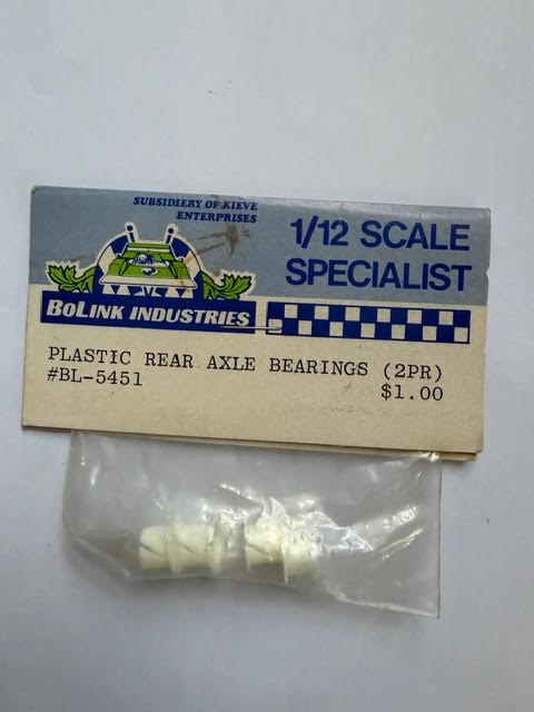 BoLink Part #BL-5451 Plastic Rear Axle Bearings (2prs) - vintage