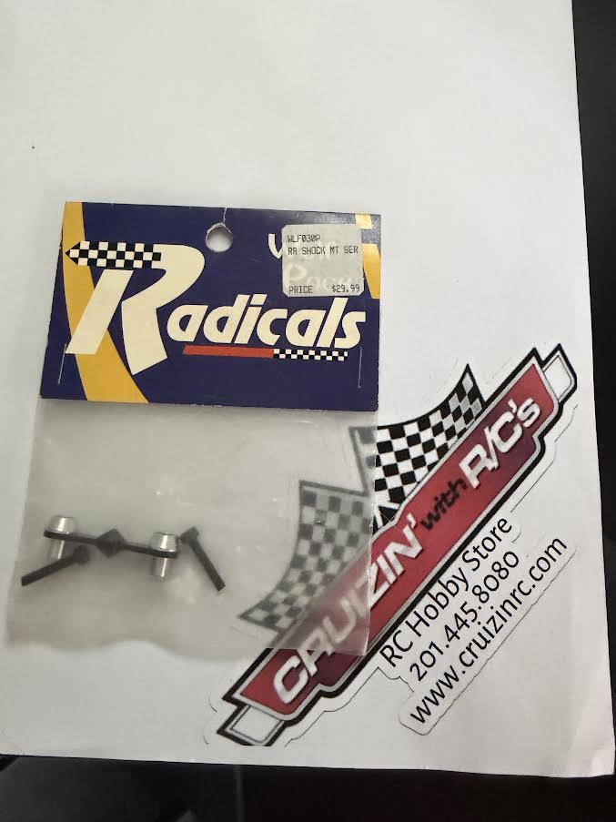 Wolf Pack Radicals Part #WLF030S Rear Shock Mount 2wd Serpent - VINTAGE