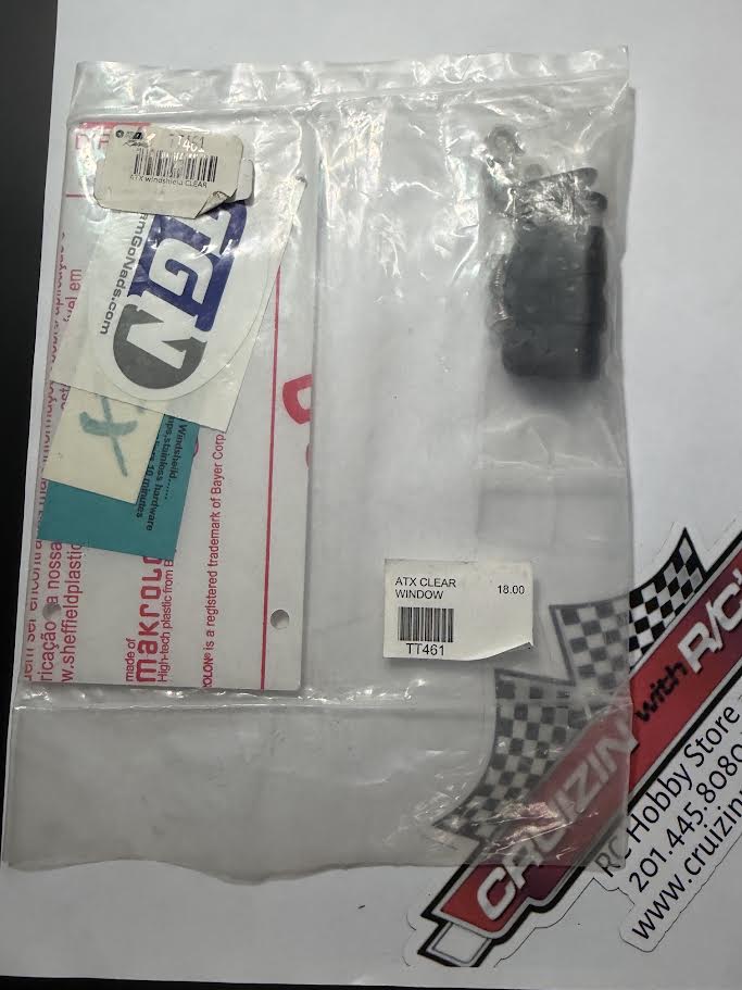 DDM Team GoNads (TGN) Part #TT461 ATX Windshield Clear