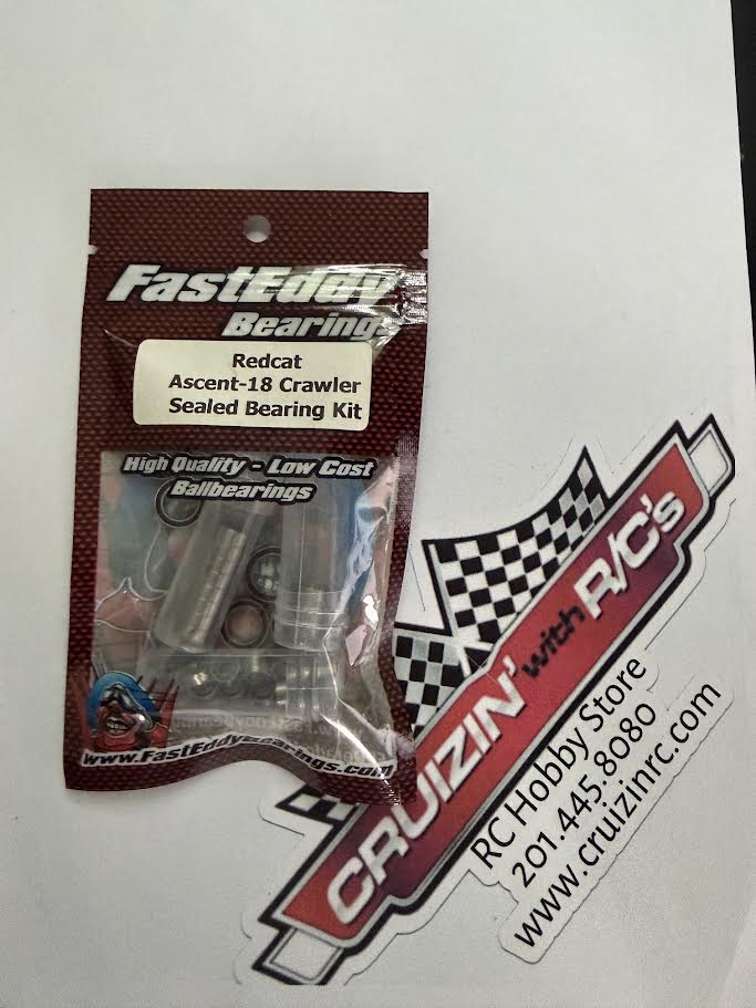 Fast Eddy Bearing Part #TFE9164 Redcat Ascent-18 Crawler Sealed Ball Bearing Kit