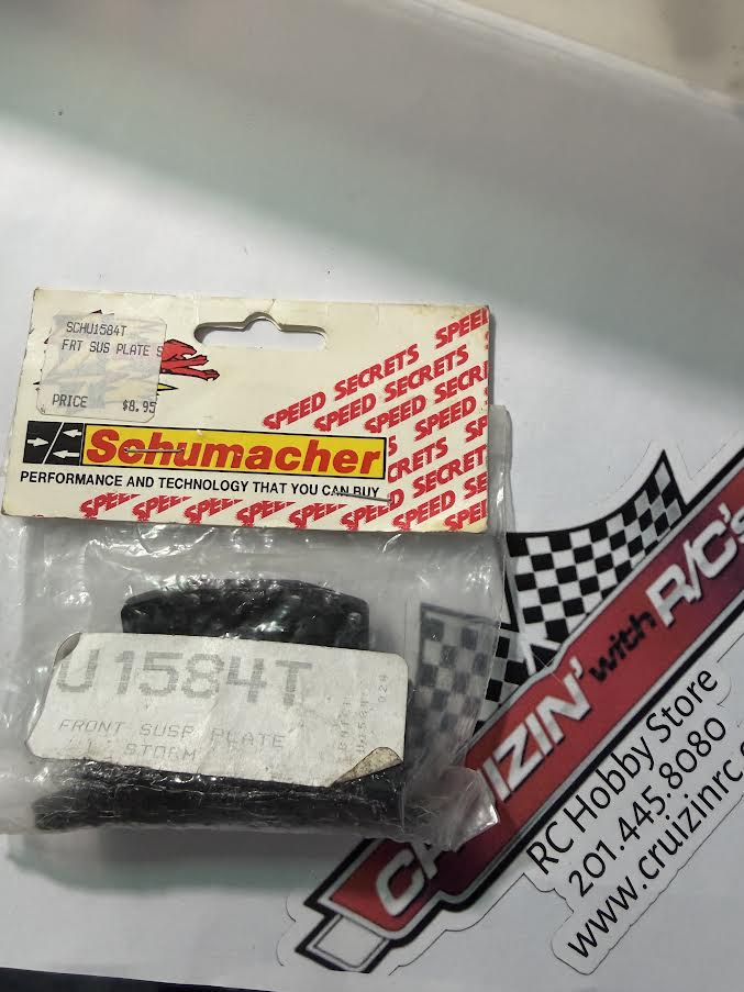 Schumacher Part #U1584T Front Susp Plate STORM 2000