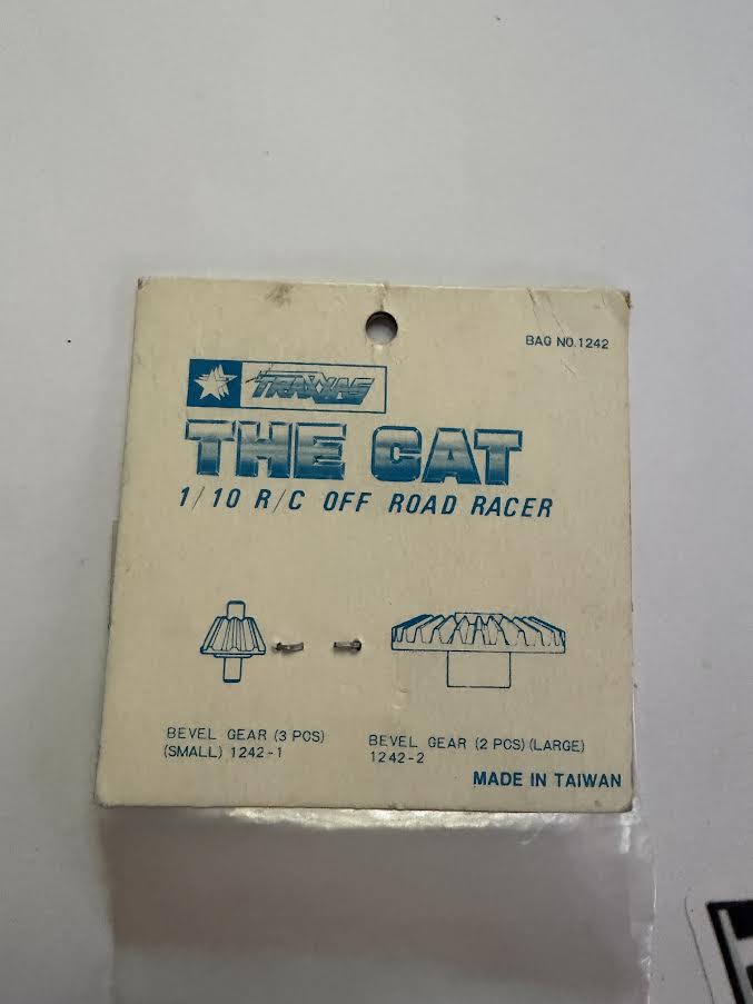 Traxxas Part #TRA1242 Bevel Gears Small & Large VINTAGE
