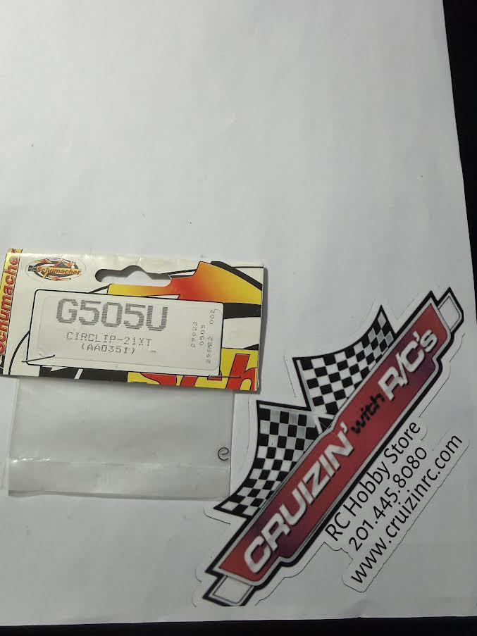Schumacher Part #G505U Circlip-21XT (AA0351)