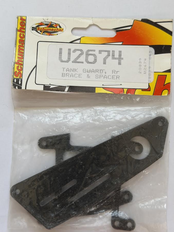 Schumacher Part #SCHU2674 Rr Brace; Spacer; Tank Guard - Menace