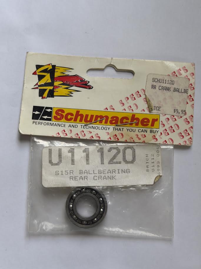 Schumacher Part #U11120 S15R Ball Bearing Rear Crank