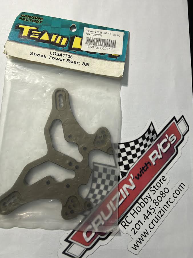 Team Losi Part #LOSA1736 Shock Tower Rear: 8B