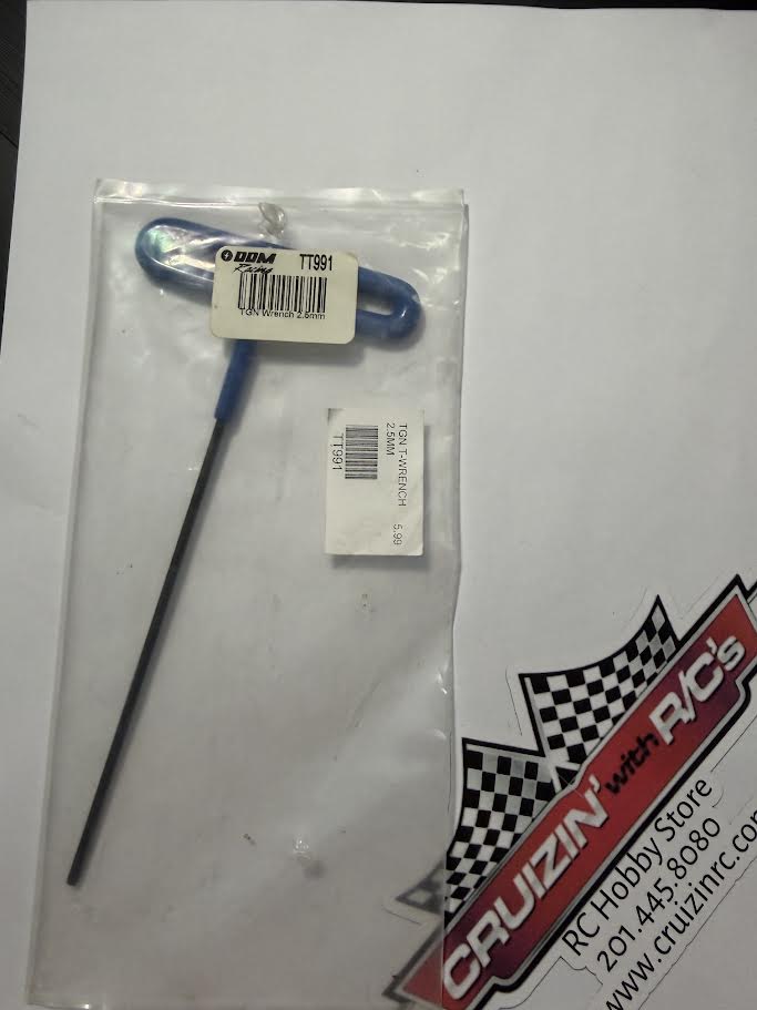 DDM Team GoNads (TGN) Part #TT991 2.5mm T-Wrench