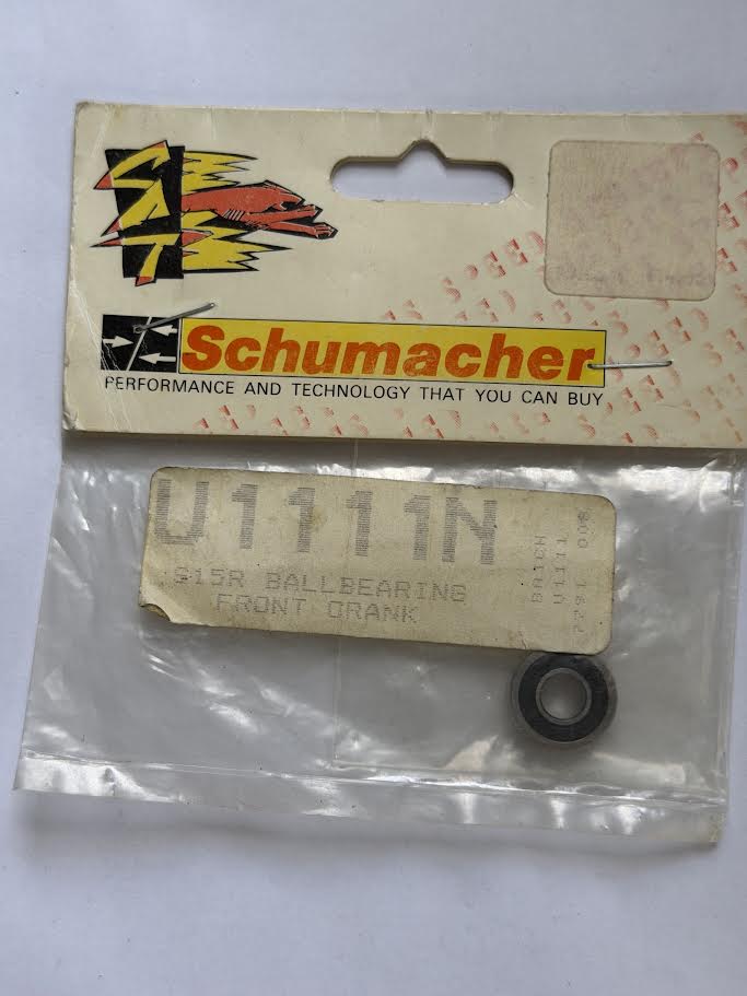 Schumacher Part #U1111N S15R Ball Bearing Front Crank