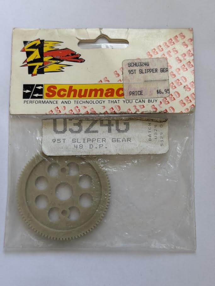 Schumacher Part #U324G 95T Slipper Gear 48 D.P.