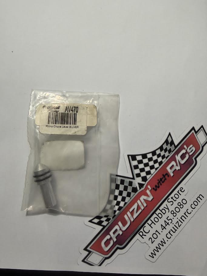 DDM Racing Part #AV470 Rhino Choke Lever Silver