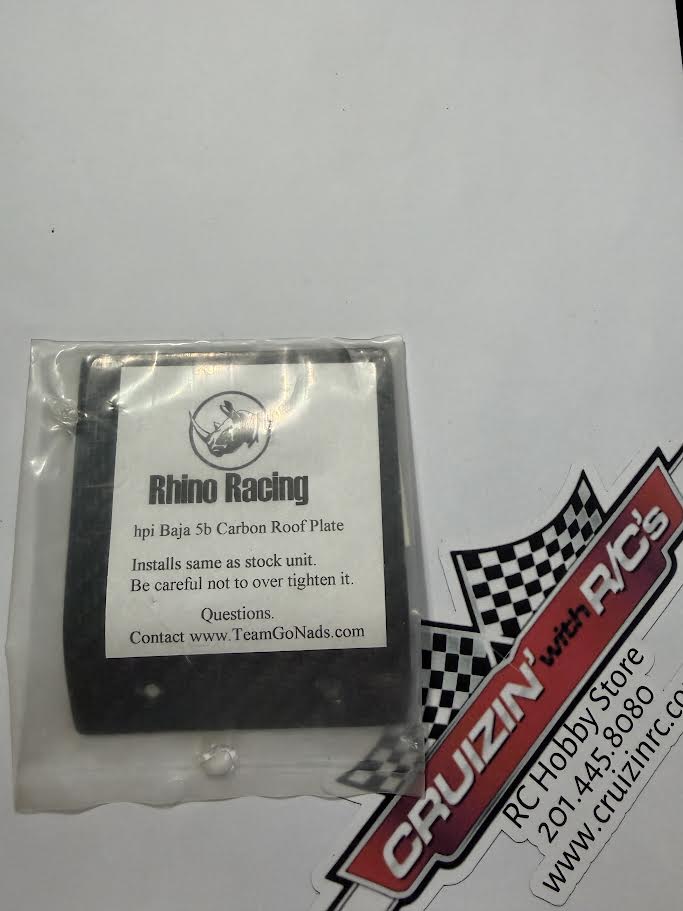 Team GoNads TGN Part #6501 Rhino Racing Graphite Roof Plate HPI Baja 5b