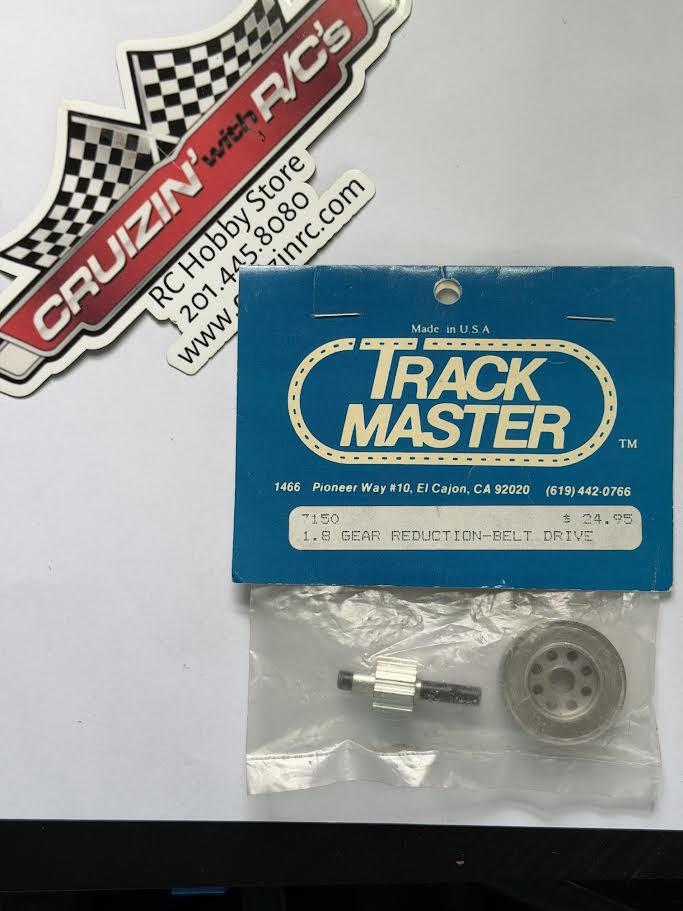Track Master Part #TRM-7150 1.8 Gear Reduction-Belt Drive NIB Vintage
