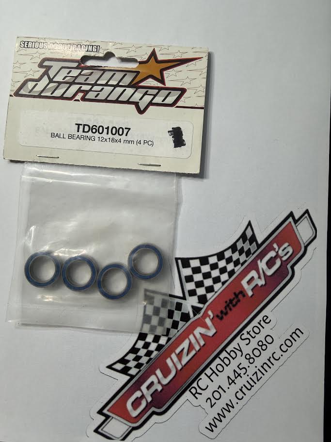 Team Durango Part #TD6010007 Beall Bearing 12x18x4mm (4pcs) - discontinued