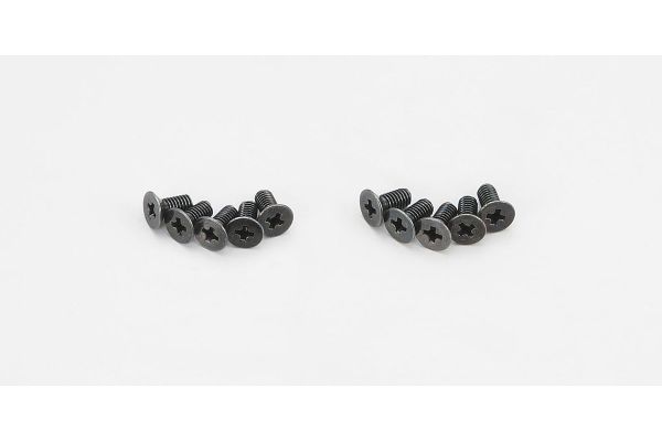 Kyosho Part #1-S32608 Flat Head Screw (M2.6x8/10pcs)
