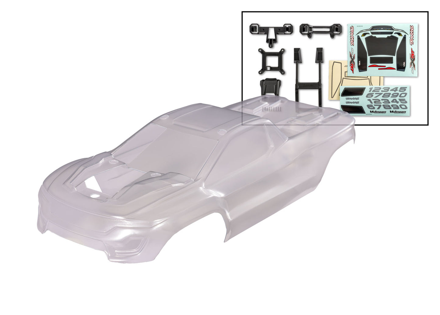 Traxxas MIni XRT Clear Body