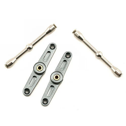 Align Part #HS1081-78T Gray Aluminum Flybar Control Set for Align T-Rex 450X/450XL