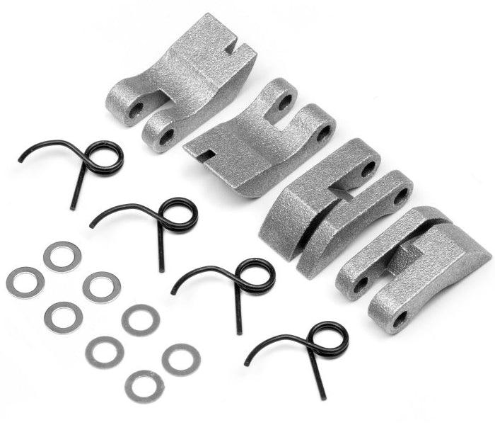 HPI Racing 111350 Aluminum Quadra Clutch Shoe Spring Set Savage XL Octane RTR - PowerHobby