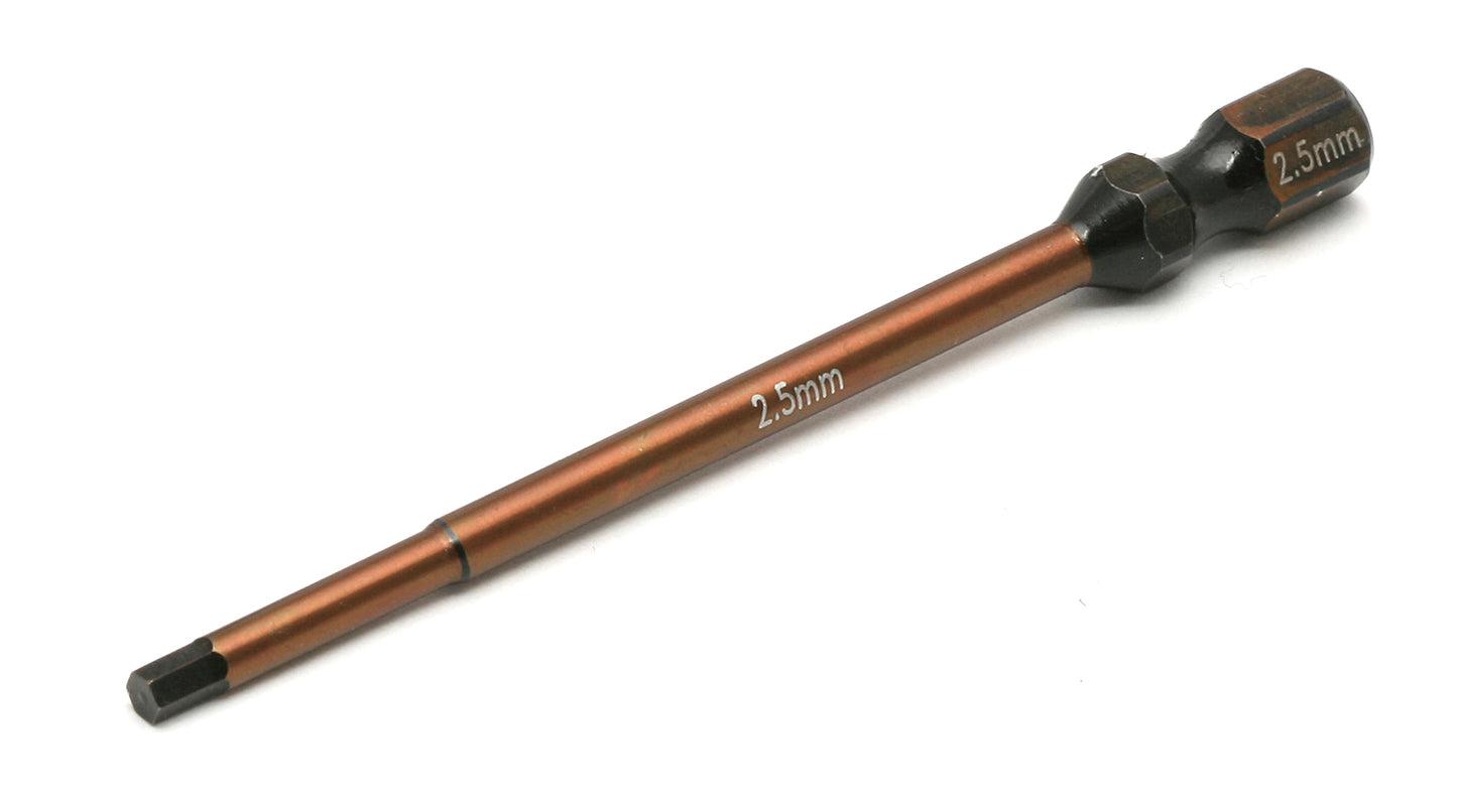 FT 1/4 in Hex Driver Bit, 2.5 mm standard