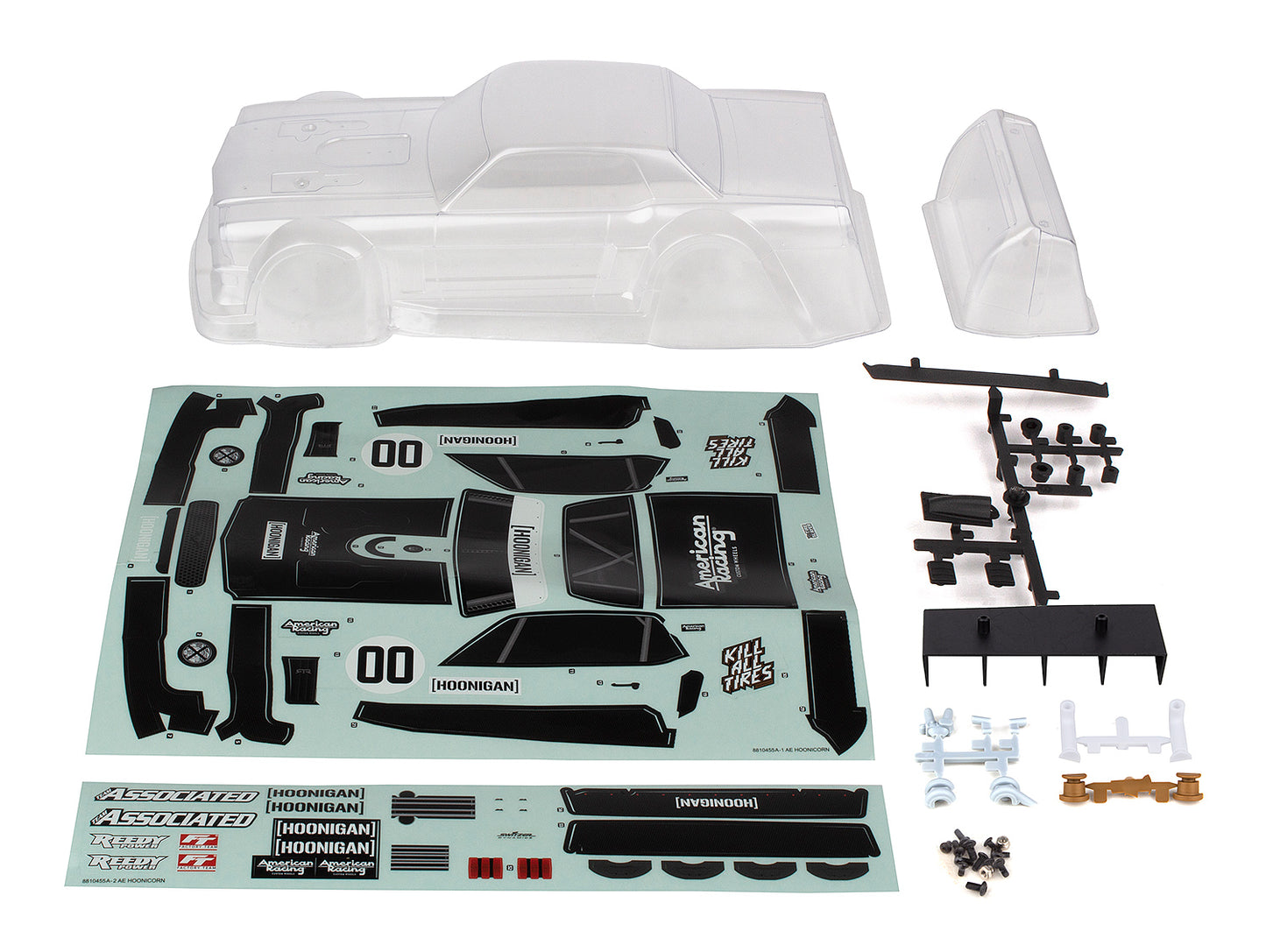 Reflex 14R Hoonicorn Body Set, clear