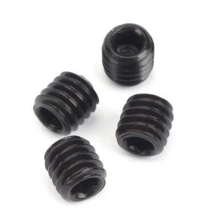 DU-BRO Part #2170 Precision Metric Grub Screws 4mm x 4 (4ct) for RC Linkages & Hardware