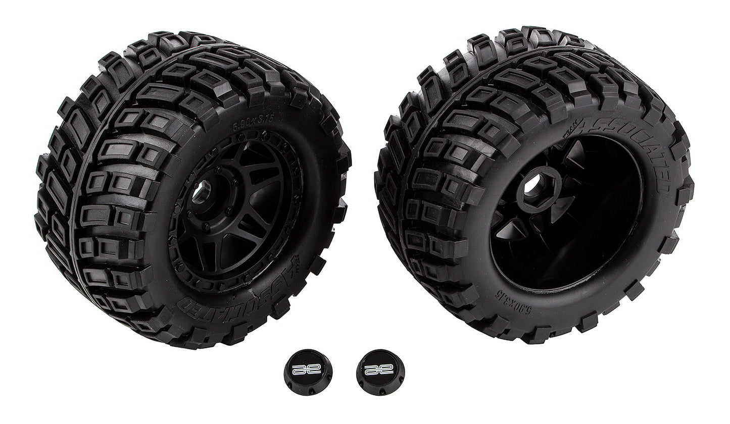 RIVAL MT8 Tires and Wheels, mounted