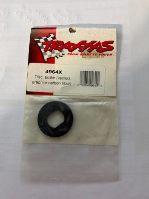 Traxxas Part #4964X Disc, Brake (Vented Graphite-Carbon Fiber)