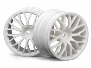 HPI Racing Part #3035 Mesh Wheel 57x35mm (2.2 inch) WHITE