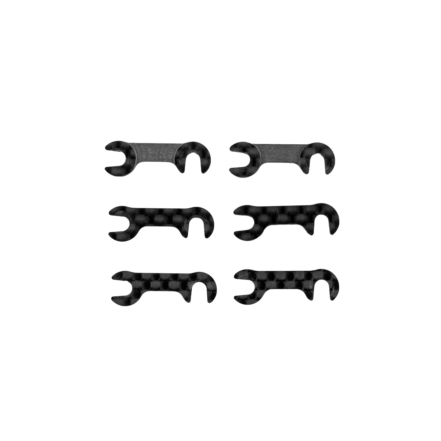 RC10TC8 FT Carbon Fiber Roll-Center Spacer Set
