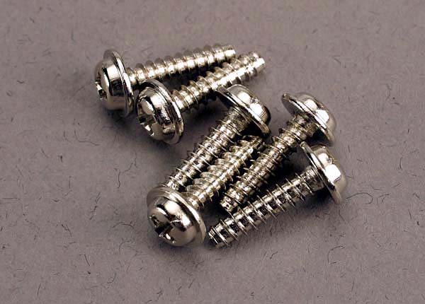 Traxxas Washer-Head Self-Tapping Screws 3x12 mm (6)