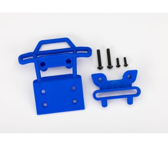 Traxxas Part #3621-Blue Blue Front Bumper and Bumper Mount