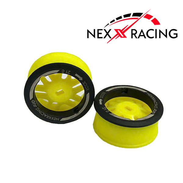 NEXX Racing AWD Front Wheel Yellow +2