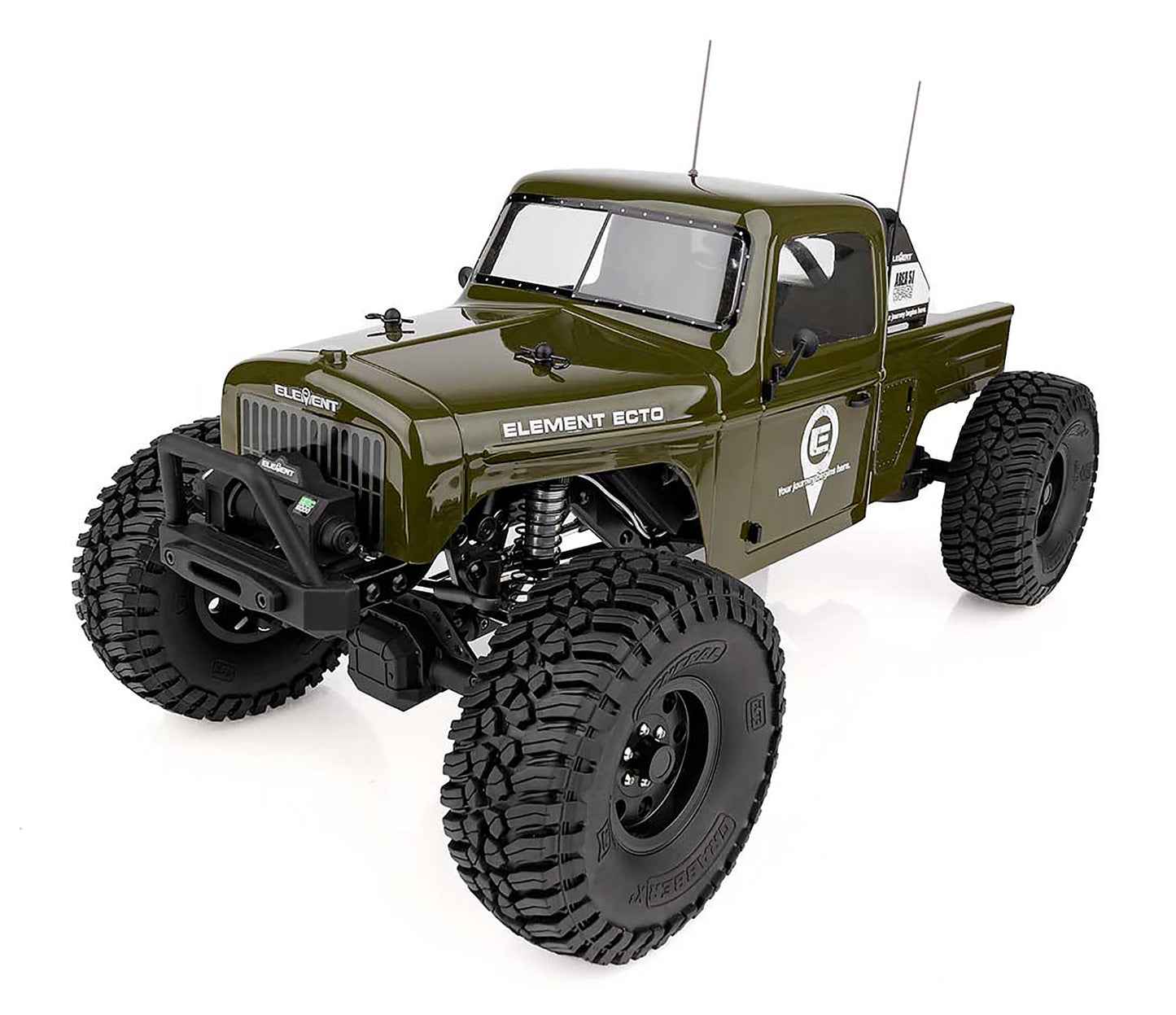 Enduro Ecto Trail Truck, green RTR LiPo Combo