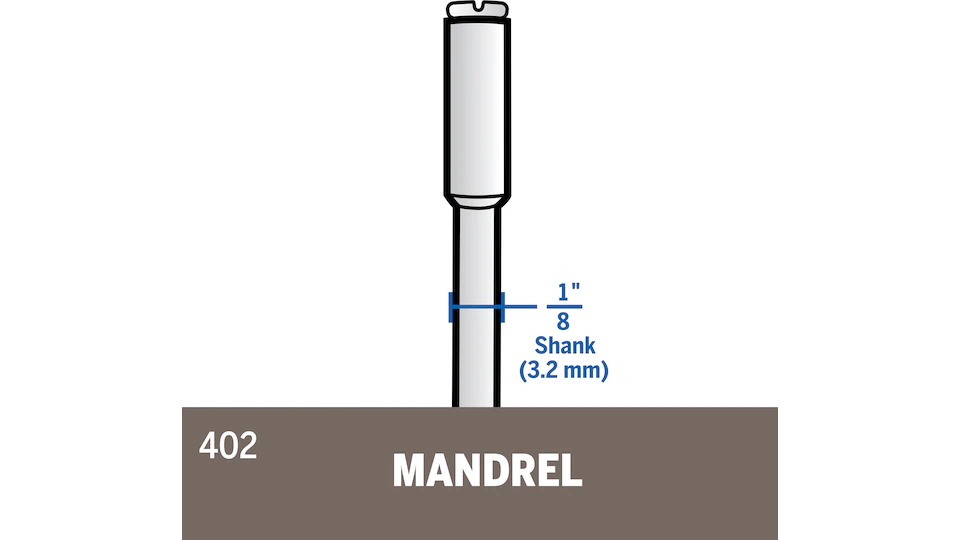Dremel Part #402 Rotary Tool Mandrel