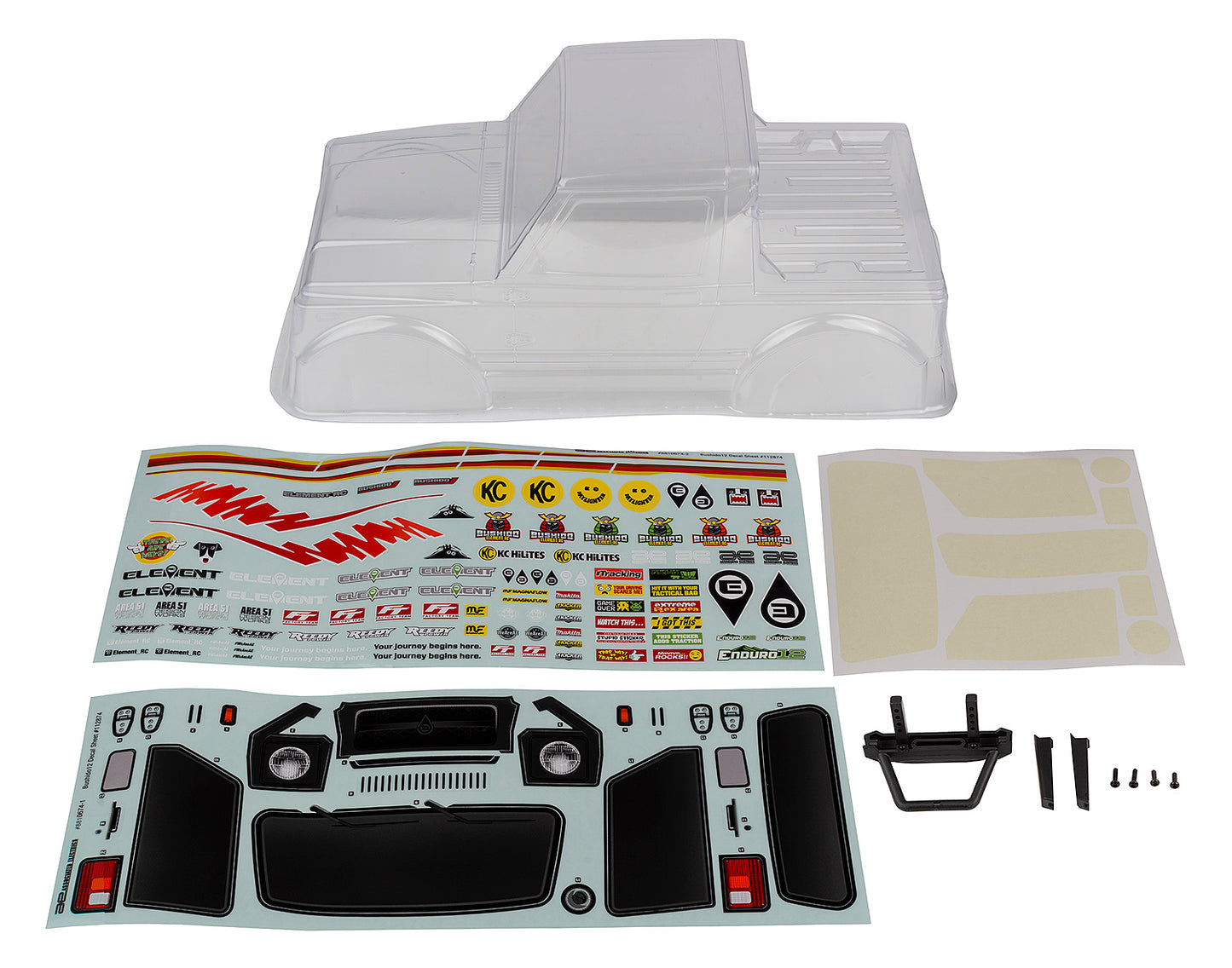 Enduro12, Bushido Body Set, clear