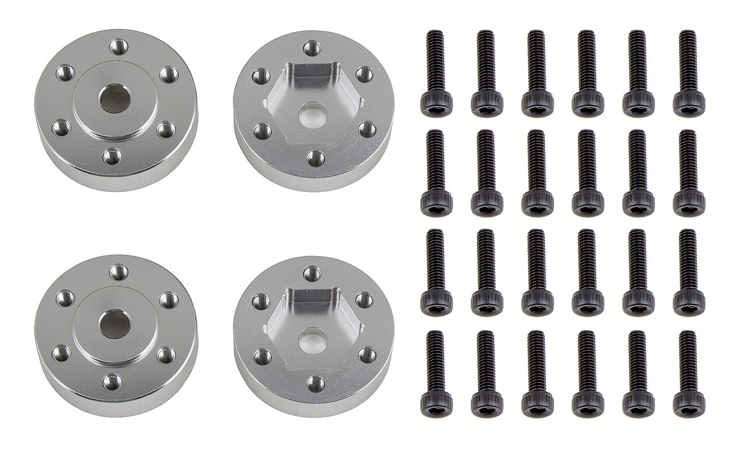 FT Enduro Beadlock Hex Adapters, aluminum