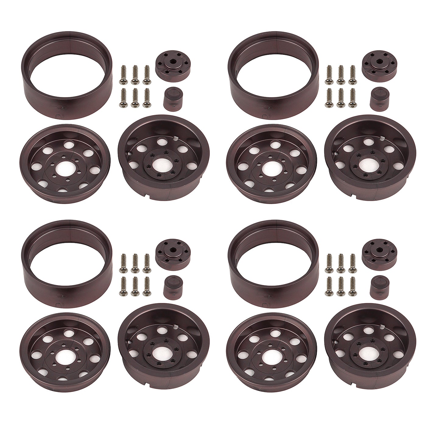Enduro The Ocho Wheels, 1.9", bronze