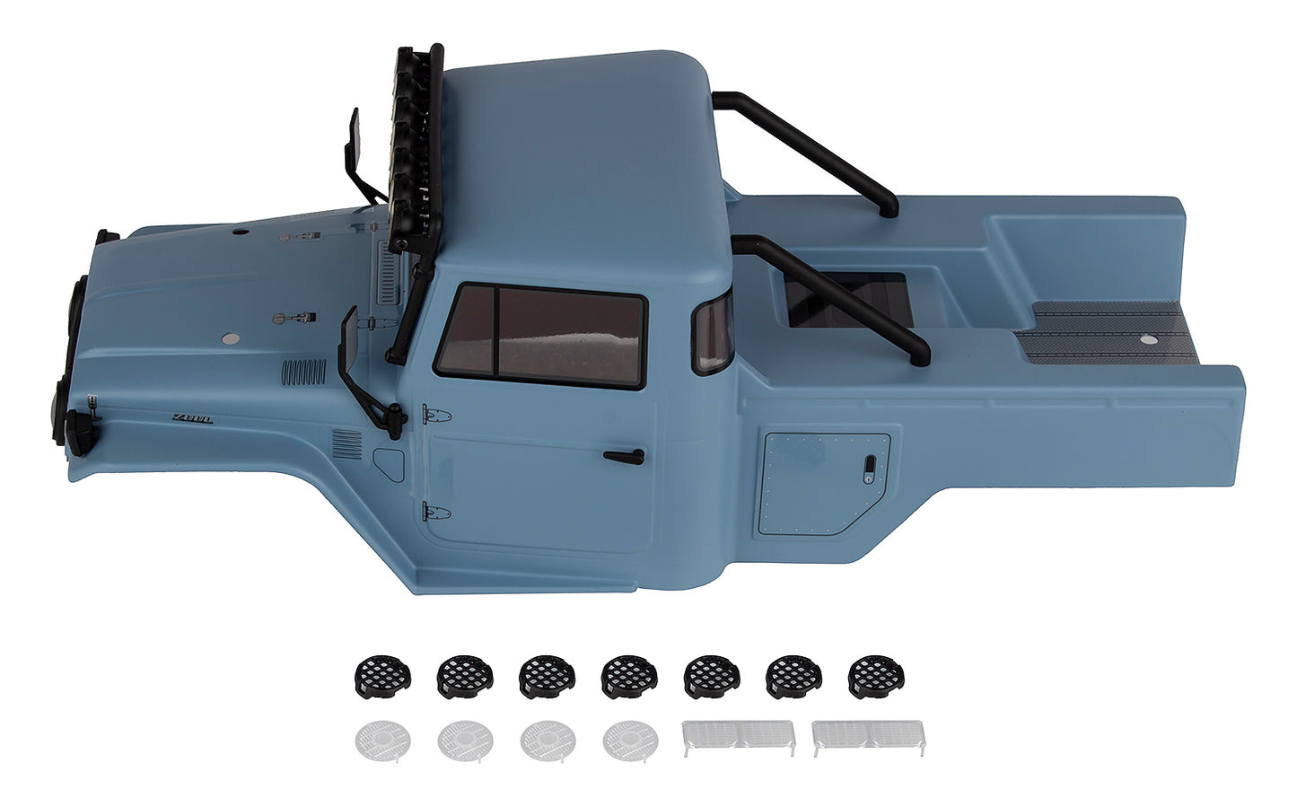 Enduro Zuul Body Set, blue